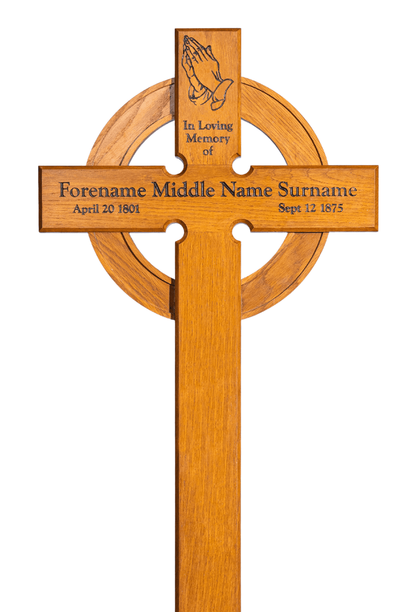 Classic Oak Cross